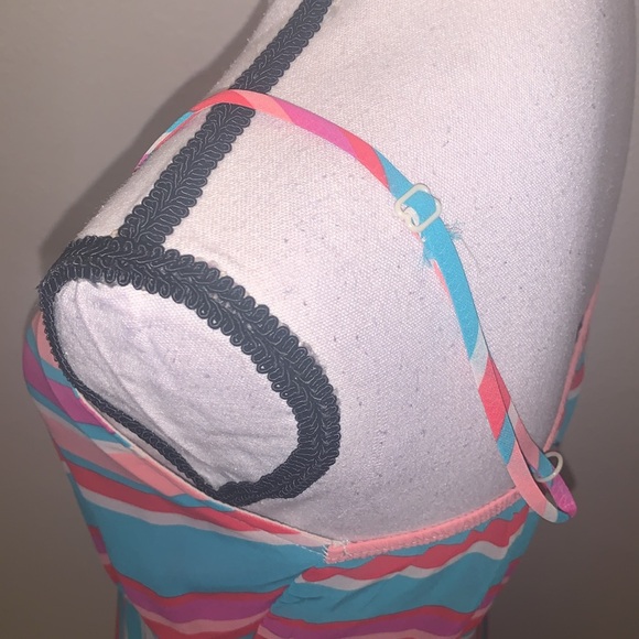 Mod Modele colorful striped Cami maxi summer dress - Picture 6 of 8